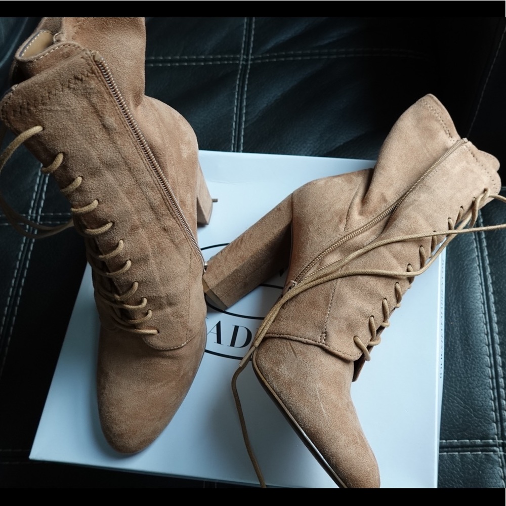 Camel Color Booties